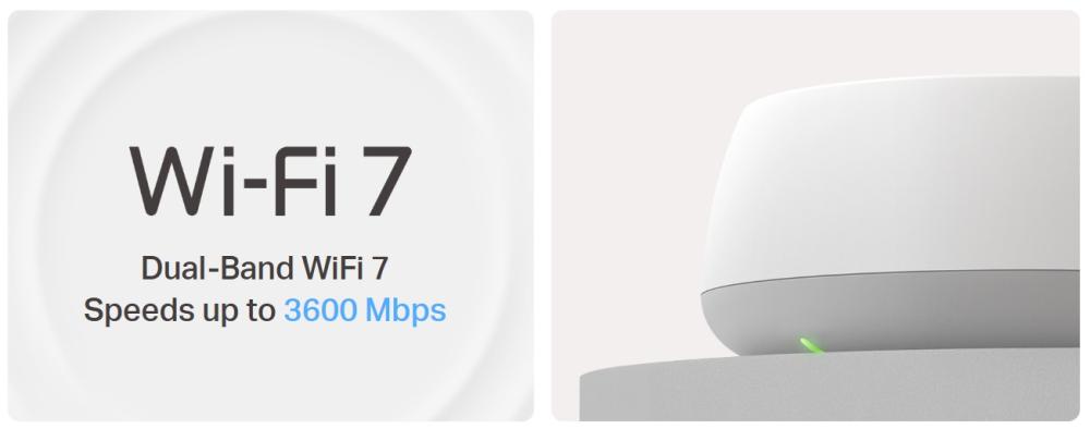 Безжична Wi-fi 7 Mesh система TP-Link Deco BE22(3-pack) BE3600