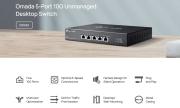 5-портов гигабитов неуправляем настолен комутатор TP-Link Omada DS105X