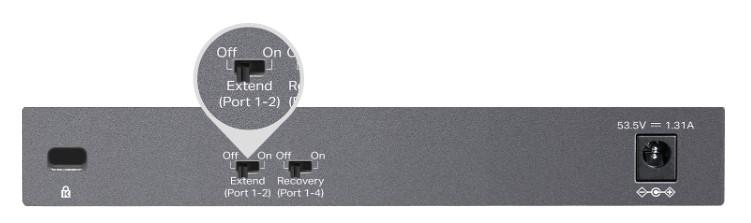 6-портов гигабитов неуправляем комутатор TP-Link Omada DS106GPP с 3-портов PoE+ и 1-портов PoE++