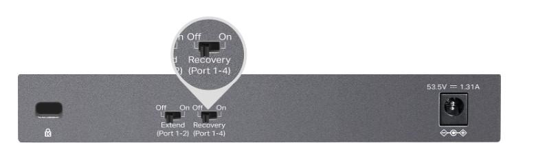 6-портов гигабитов неуправляем комутатор TP-Link Omada DS106GPP с 3-портов PoE+ и 1-портов PoE++