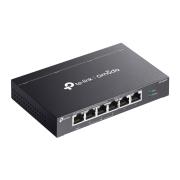 6-портов гигабитов неуправляем комутатор TP-Link Omada DS106GPP с 3-портов PoE+ и 1-портов PoE++