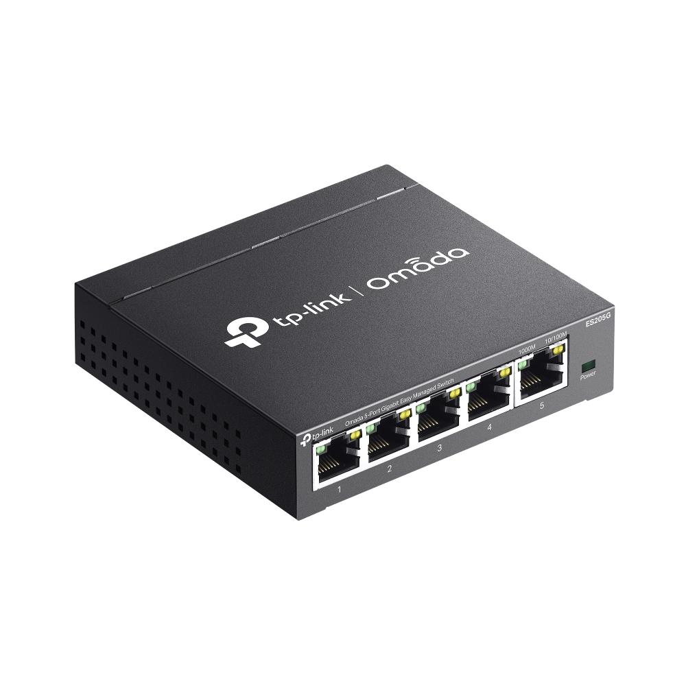 5-портов гигабитов управляем настолен комутатор TP-Link ES205G