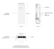 Външна точка за достъп TP-LINK Omada EAP211-Bridge KIT 5GHz 867Mbps Indoor/Outdoor
