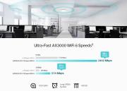 Точка за достъп TP-Link EAP653 WATER AX3000 Ceiling Mount WiFi 6