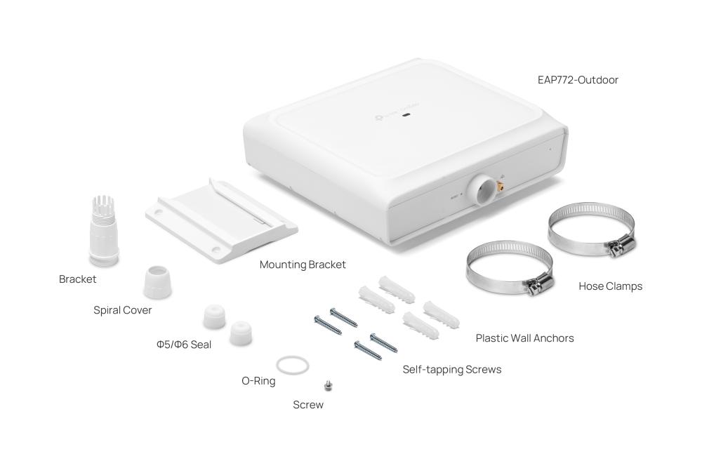 Точка за достъп TP-Link Omada EAP772-Outdoor BE9300 вътрешна/външна трибандов Wi-Fi 7