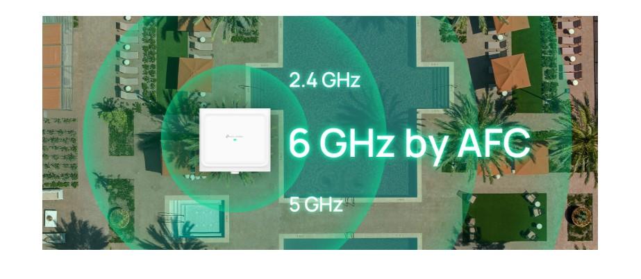 Точка за достъп TP-Link Omada EAP772-Outdoor BE9300 вътрешна/външна трибандов Wi-Fi 7