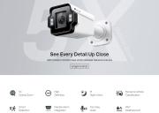 4MP външна IR моторизирана Wi-Fi Varifocal Bullet мрежова камера TP-Link VIGI InSight S345ZI