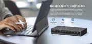 10-портов 10/100Mbps настолен комутатор TP-Link LS110P с 8 PoE+ порта