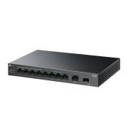 10-портов гигабитен настолен комутатор TP-Link LS1210GP с 8-PoE+ порта