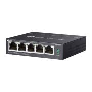 5-портов гигабитов неуправляем настолен комутатор TP-Link DS105GP с 4-порта PoE+