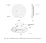 Точка за достъп TP-Link Omada EAP787 трибандова Wi-Fi 7 BE12000