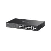 20-портов гигабитов лесно управляем комутатор TP-Link Omada ES220GP с 16 PoE+ порта