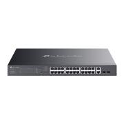 28-портов комутатор TP-Link Omada ES228GMP Gigabit Easy Managed Switch с 24 PoE+ порта