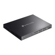 28-портов комутатор TP-Link Omada ES228GMP Gigabit Easy Managed Switch с 24 PoE+ порта