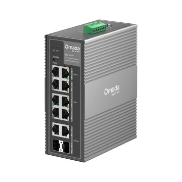 10-портов гигабитов индустриален лесно управляем комутатор TP-Link Omada IES210GPP с 6 PoE+ порта и 2 PoE++ порта