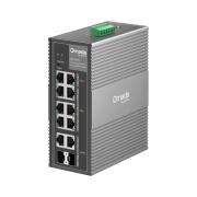 10-портов гигабитов индустриален лесно управляем комутатор TP-Link Omada IES210GPP с 6 PoE+ порта и 2 PoE++ порта