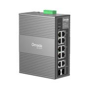 10-портов гигабитов индустриален лесно управляем комутатор TP-Link Omada IES210GPP с 6 PoE+ порта и 2 PoE++ порта