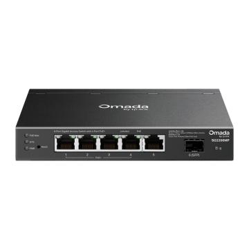 6-портов гигабитов комутатор за достъп с 4 PoE+ порта TP-Link Omada SG2206MP