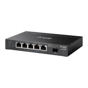 6-портов гигабитов комутатор за достъп с 4 PoE+ порта TP-Link Omada SG2206MP
