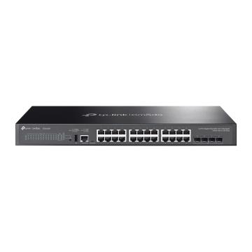 24-портов гигабит L3 управляем комутатор TP-Link Omada SG5428X с 4×10G слота