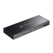 24-портов гигабит L3 управляем комутатор TP-Link Omada SG5428X с 4×10G слота