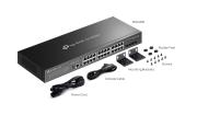 24-портов гигабит L3 управляем комутатор TP-Link Omada SG5428X с 4×10G слота