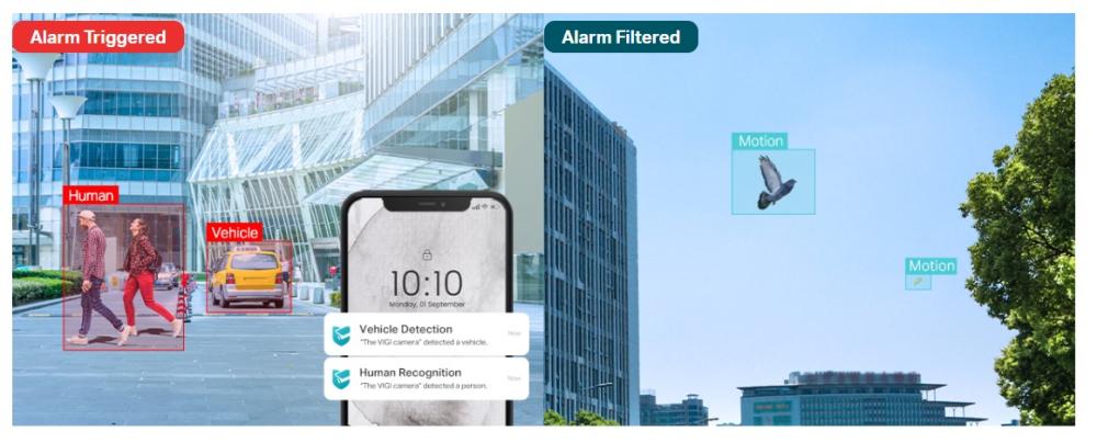 4MP външна пълноцветна Bullet мрежова камера TP-Link VIGI InSight S345(4mm)