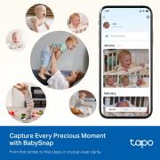 Интелигентна бебефон камера с двойна леща TP-Link Tapo C840