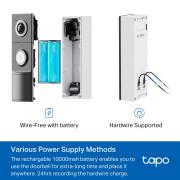 Интелигентен видео звънец TP-Link Tapo D235