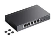 5-портов гигабитов настолен PoE+ комутатор с 1-портов PoE++ вход и 4-портов PoE+изход TP-Link TL-SG1005P-PD