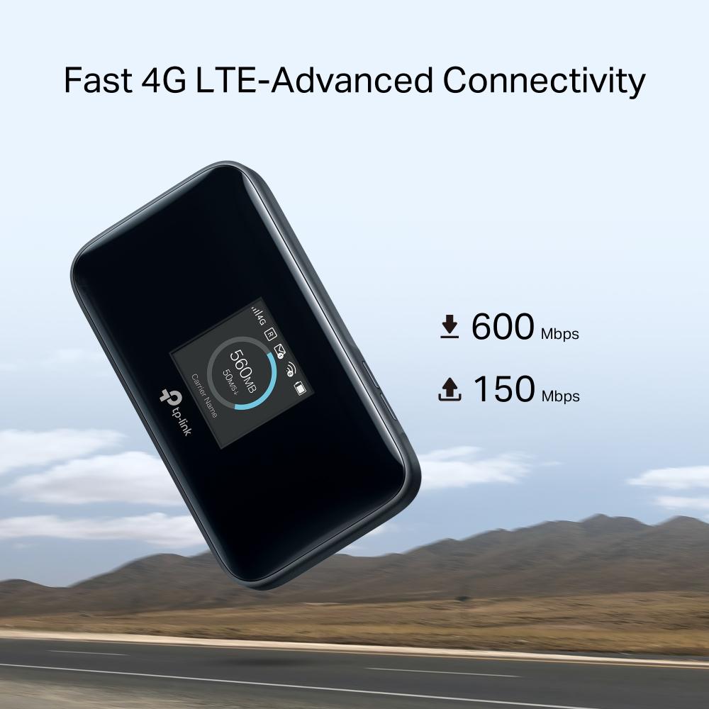 Мобилен рутер LTE-Advanced Wi-Fi TP-Link M7750 600 Mbps