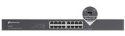 16-портов Gigabit неуправляем настолен комутатор TP-Link Omada DS1016G