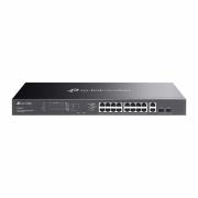 20-портов комутатор TP-Link Omada ES220GMP Gigabit Easy Managed Switch с 16 PoE+ порта