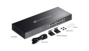 20-портов комутатор TP-Link Omada ES220GMP Gigabit Easy Managed Switch с 16 PoE+ порта