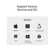 Мрежов адаптер TP-Link USB Type-C към 2,5 Gigabit Ethernet UE302C