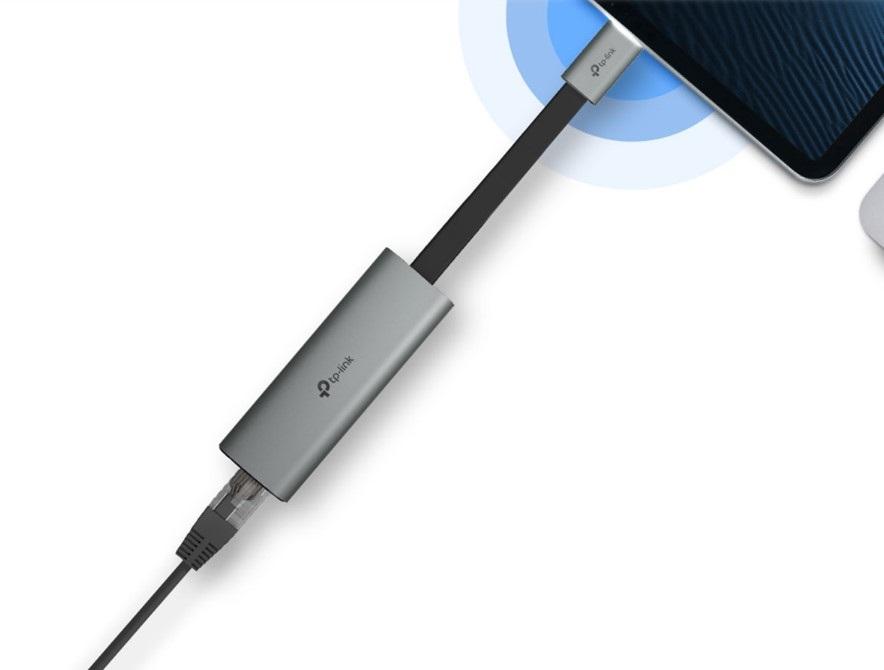 Мрежов адаптер TP-Link USB Type-C към 2,5 Gigabit Ethernet UE302C