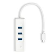 USB Type-C 3-портов хъб и гигабитов Ethernet адаптер TP-Link UE330C