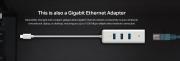 USB Type-C 3-портов хъб и гигабитов Ethernet адаптер TP-Link UE330C