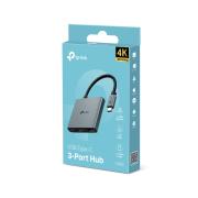 USB хъб TP-Link Type-C 3 в 1 UH3020C