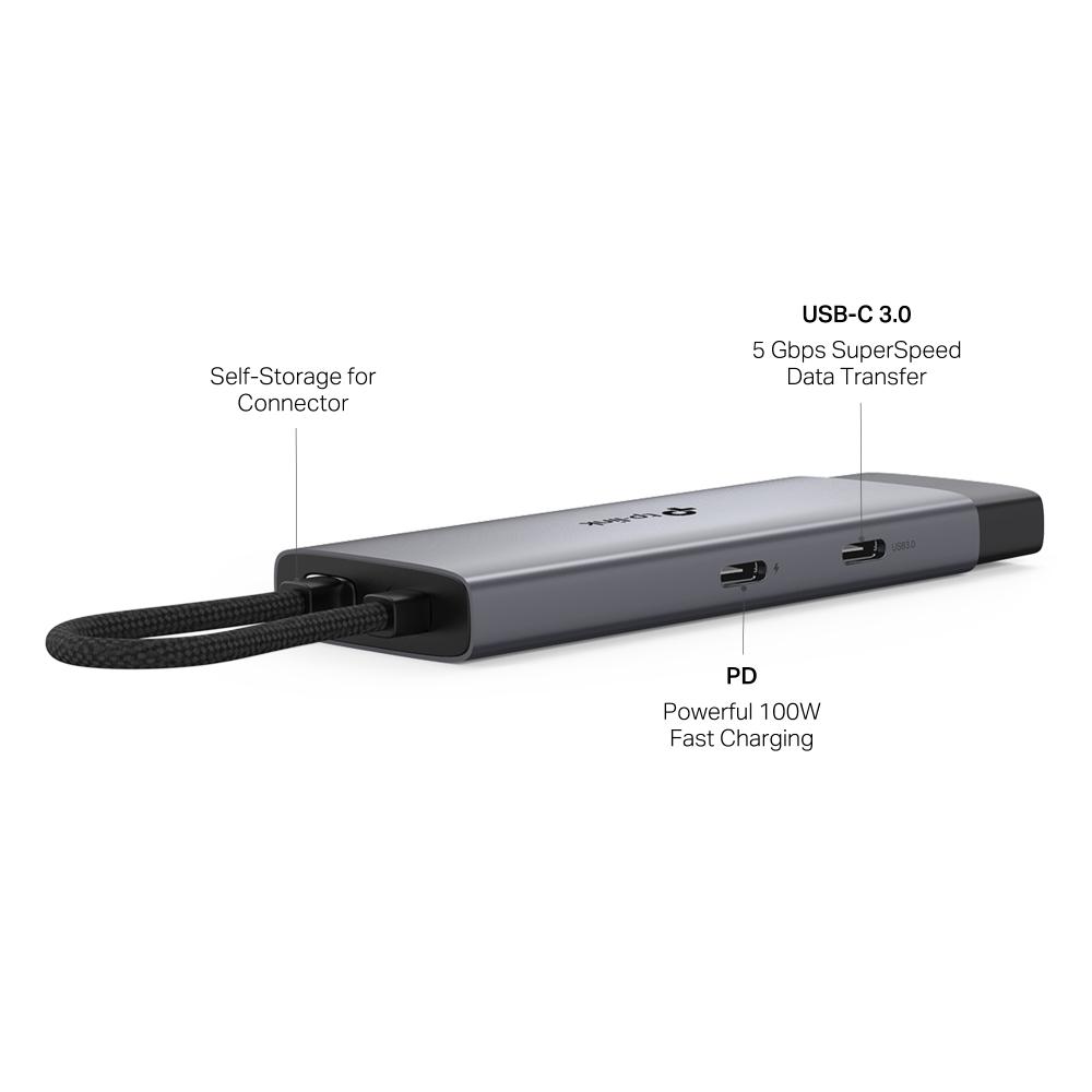 USB хъб TP-Link Type-C 5 в 1 UH5020C