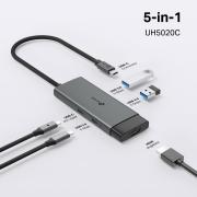 USB хъб TP-Link Type-C 5 в 1 UH5020C