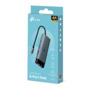 USB хъб TP-Link Type-C 6 в 1 UH6120C