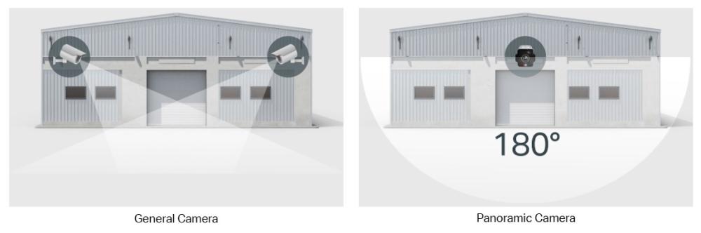 8MP външна IR панорамна Bullet мрежова камера TP-Link VIGI InSight S385PI