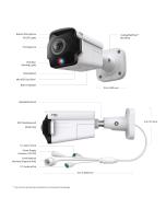 8MP външна IR панорамна Bullet мрежова камера TP-Link VIGI InSight S385PI