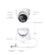 2MP пълноцветна мрежова камера TP-Link VIGI InSight S425(2.8mm)