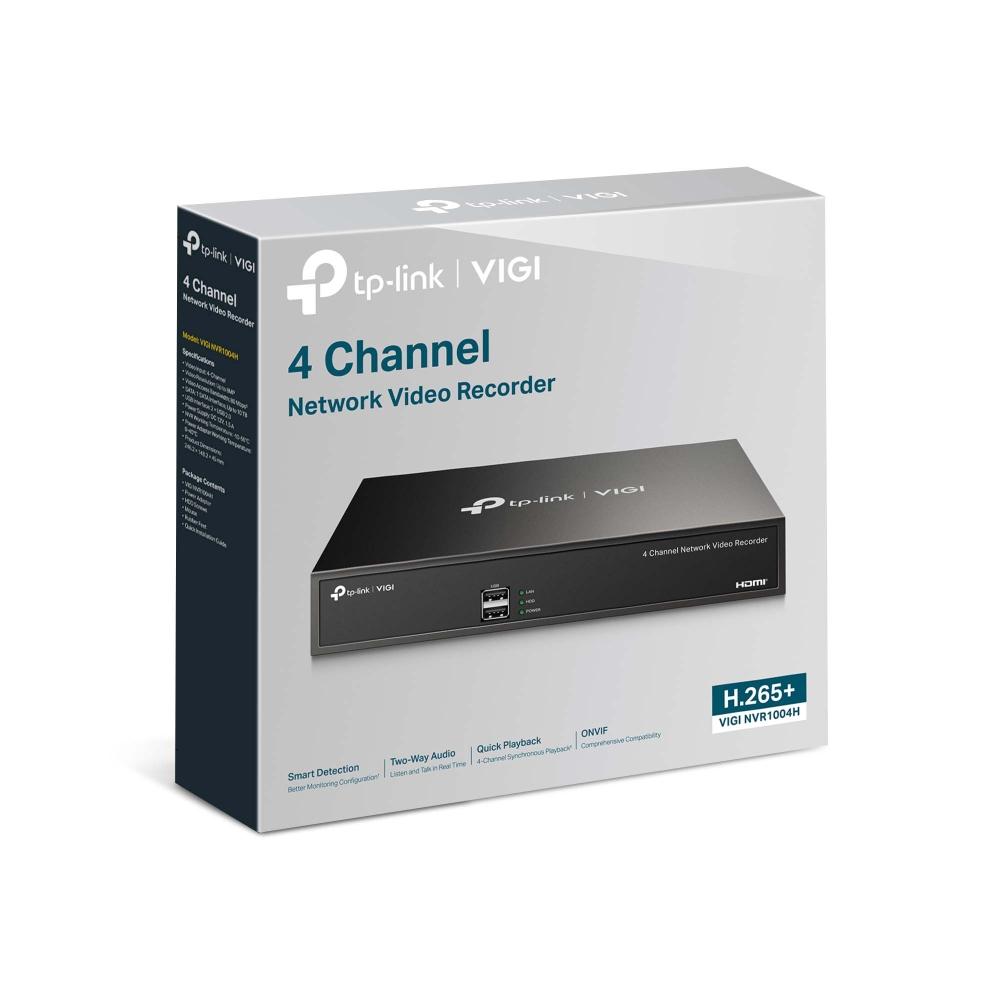 4-канален NVR TP-Link VIGI NVR1004H