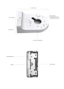 Разклонителна кутия за монтаж на мрежова камера VIGI TP-Link VJB-240