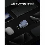 Зарядно устройство Ugreen X707 NEXODE PRO 35008, 220V 2xUSB-C, GaN, 45W