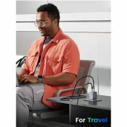 Зарядно устройство Ugreen X707 NEXODE PRO 35008, 220V 2xUSB-C, GaN, 45W