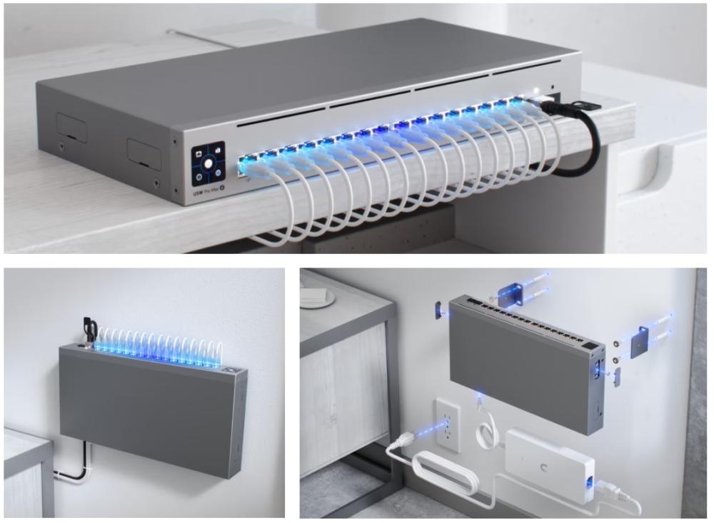 16-портов гигабитов комутатор Ubiquiti UniFi Switch Pro Max 16 PoE USW-Pro-Max-16-PoE